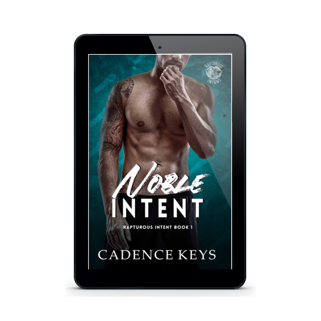Ebook cover of Noble intent with man chest