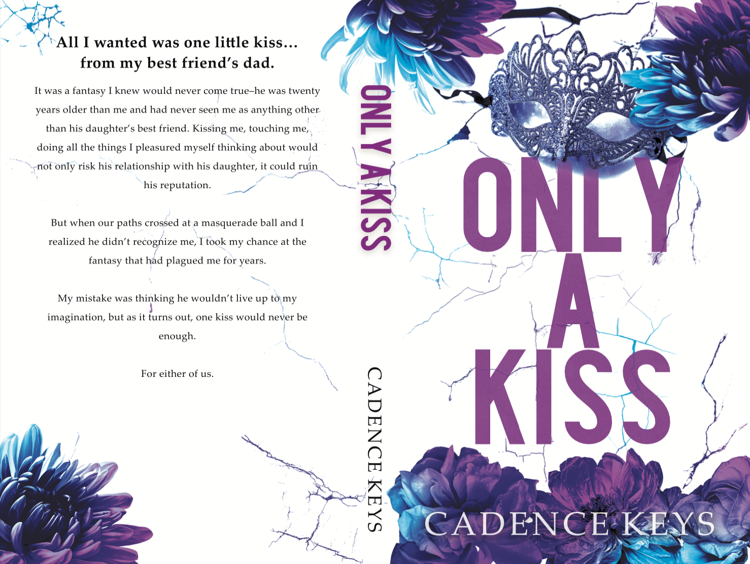 only a kiss discreet paperback picture of full wrap
