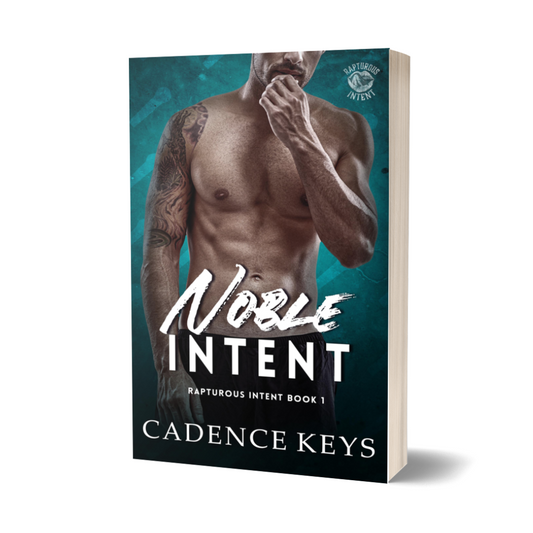 NEW manchest cover of noble intent by cadence keys in paperback
